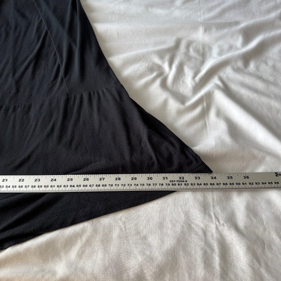 Lole Women's Lightweight Stretch Tank Top Dress V-Neck Flared Hem Black‎ Medium - Picture 12 of 14